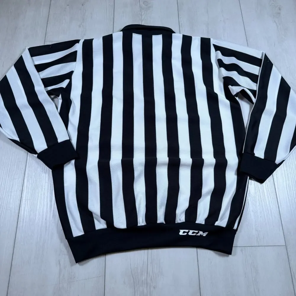 NHL CCM NBCSN Linesman Referee Hockey Jersey Size Adult Large